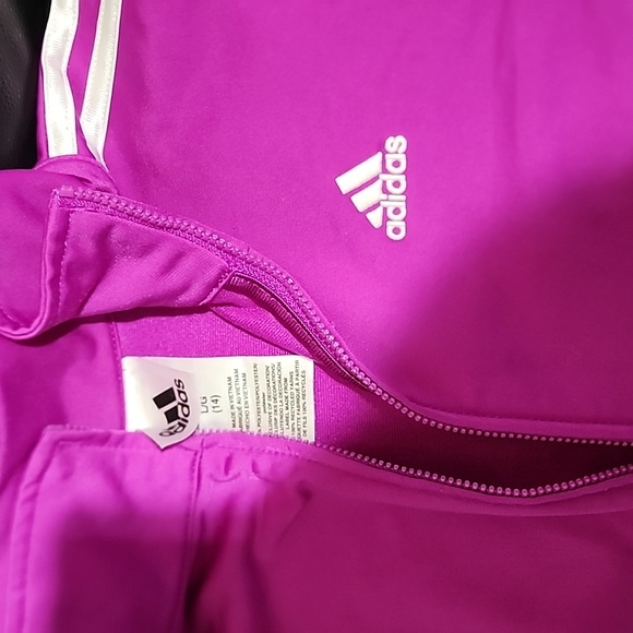 Girl's Track Dri-Fit Jacket Size L 14 - Picture 3 of 4